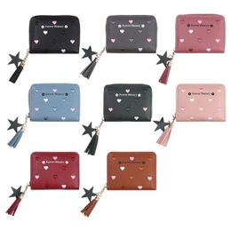 Wallets Portable Fashion Gifts Women And Girl High Quality Card Holder Mini Short Coin Purse