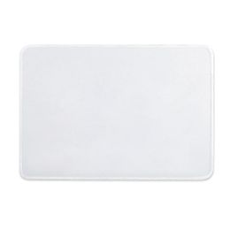 Sublimation Blanks Blank White Mouse Pad With Stitched Edge Rec Mat Washable Nonslip Rubber Base Mousepad Big Dhwdm