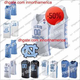 Custom North Carolina Tar Heels 2020 Basketball 2 Cole Anthony 5 Armando Bacot Brooks Robinson Francis Harris UNC