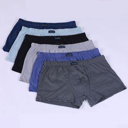 Underpants 10pcs/lot Cotton Plus 6XL 7XL 8XL Underwear Boxer Male XXXXL Men's Boxer Pantie Lot Underpant Loose Large Short #nk578g 230327