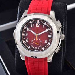 20 Luxury Men's Watch 5164r-001 Superclone Color Rubber Strap 5167 Automatic Mechanical Orange Sports Women Watches 31F3