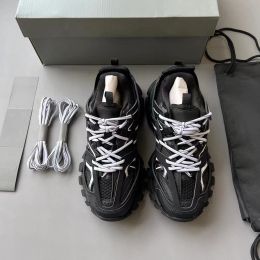 Balencaigaity Designer Track 3.0 tênis tênis Tripla plataforma Balencigas Shoes Men Women Leather Sneaker White Black Green nosso