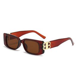 Fashion top BB sunglasses letter b Frames New BB fashion trend same UV proof Tiktok net red sunglasses with original box