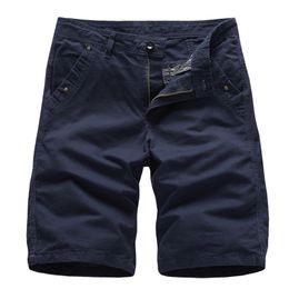 Men's Shorts Brand Mens Cargo Shorts High Quality Black Military Short Pants Men Cotton Solid Casual Beach Shorts Men Summer Bottom 230327