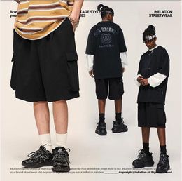 2023 Fashion High quality Summer Cotton Terry shorts European and American hip hop street stylebSIZE M-XXL