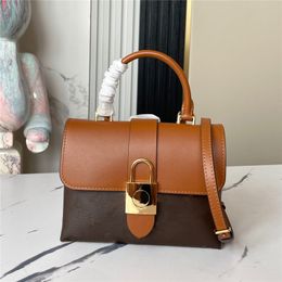 7A High Quality Designer Bag Locky BB Handbag M44141 New One Shoulder Messenger Bag Fashion Classic Women's Genuine Leather Bag Luxury Custom Made Brand Bag Casual Bag