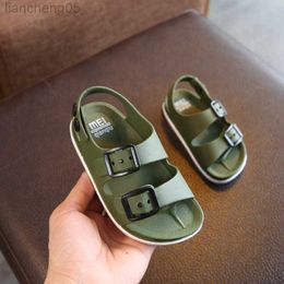 Sandals Summer 2021 Boys Kids Shoes Girls England Toddler Baby New Children's Water Shoes Sandals Non-slip Casual Sandals Shoe Children W0327