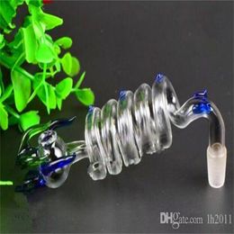 Smoking Pipes Five ring dragon pot Wholesale Glass bongs Oil Burner Pipes Water Pipes Glass