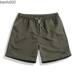 Men's Shorts Men's Summer Shorts 2022 Quick-drying Casual Men Boardshorts Homme Classic Clothing Beach Shorts Male Swimming Pants Swimsuits W0327