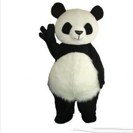 New Adult lovely panda Mascot Costume Customise Cartoon Anime theme character Adult Size Christmas Birthday Costumes