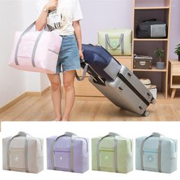 Storage Bags Portable Flight Under Seat Travel Shoulder Bag Carry On Hand Luggage Handbag