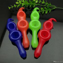 Smoking Pipes Brilliant color changing glass pipe Glass bongs Oil Burner Glass Water Pipes