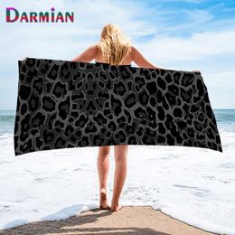 Towel DARMIAN 2023 Trend Leopard Pattern Bath Comfort Soft Beach Absorbent Home Face Hair Quick Dry Towels Toalla