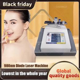 Multi-Functional Beauty Equipment 980nm Diode Laser Vascular Spider Vein Removal Machine Facial Flushing Red Blood Treatment Laser Beauty Equipment