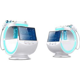 Smart Ice Blue Plus 7 in 1 Oxygen Hydro Dermabrasion Bubble Machine with Skin Detection Function