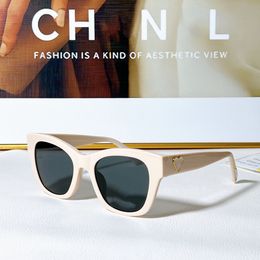 Channel sunglasses sunglasses for women CH5478 designer sunglasses Sunglasses men's and women's plate mirror legs bag flower trend