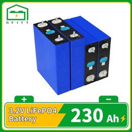 NEW 230Ah lifepo4 battery 3.2V Deep Cycle Solar DIY Rechargeable Batteri Pack Lithium Iron Phosphate Batteri Off-grid Solar Wind