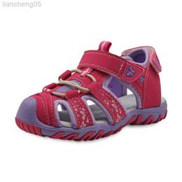 Sandals Apakowa New Girls Sport Beach Sandals Cutout Summer Kids Shoes Toddler Sandals Closed Toe Girls Sandals Children Shoes EU 21-32 W0327