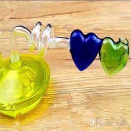 Smoking Pipes Double spiral pot Wholesale Glass bongs Oil Burner Pipes Water Pipes Glass