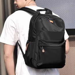 Backpack Men's Multifunctional Waterproof Oxford Cloth School Bags Male Casual Laptop USB Charging Bagpack Rucksack