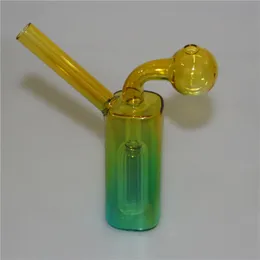 Mini Glass Oil Burner Bong for dab rigs Water Bongs Ash Catcher Hookah Pipe Smoking Hookahs Shisha