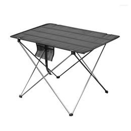 Camp Furniture Outdoor Table Portable Foldable Camping Computer Tables Picnic Size S L 6061 Al Light Color Anti Slip Folding Desk