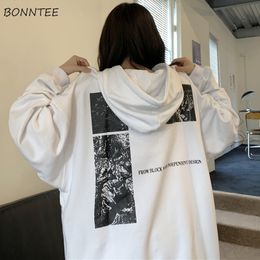 Women's Hoodies Sweatshirt European Style Retro Leisure Print Hip Hop Street Wear Trendy All match Simple Loose Chic 230328