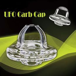 UFO Quartz Carb Cap with One Hole on Top for 2mm or 3mm Thickness Quartz Banger Nail at Mr_Dabs