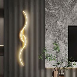 Wall Lamps Led Decor Lamp For Living Room Bedroom Stair Modern Art Interior Lights Night