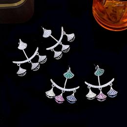 Stud Earrings Funmode Golden Engagement Party High Quality Earring Jewelry Accessories Wholesale FE339