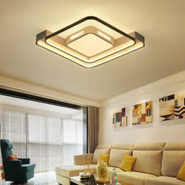 Ceiling Lights Bedroom Decoration Iron Acrylic Square Led Light Living Room Modern Lamp For