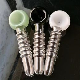 Hookahs Five Round Color Bubble Pipe ,Wholesale Bongs Oil Burner Pipes Water Pipes Glass Pipe Oil