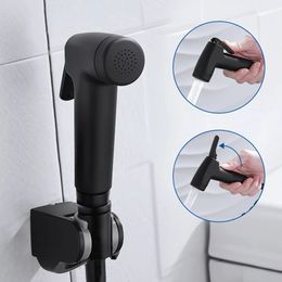 Bathroom Shower Heads Toilet Douche Bidet Head Handheld Hose Spray Muslim Sanitary Shattaf Kit Shower With Hose Holder Bathroom Fixture Shattaf 230327