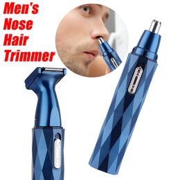 Clippers Trimmers Trimmer for Nose Ear Hairs Male Epilator Men Cleaning Tool Ears Trimer Beard Moustache Hair Cutter Eyebrows 230328