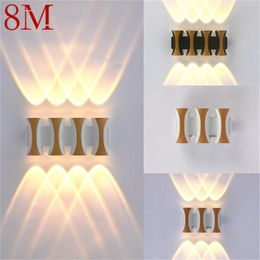 Outdoor Wall Lamps 8M Light Contemporary Creative LED Sconces Lamp Waterproof Decorative For Home Porch Villa