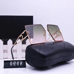 Womens Luxury Designer Sunglasses For Men Fashion Polarized Sun Glass Mens C Sunglass Adumbral Rectangle Woman Summer Sun Glasses 2303282BF