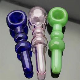 Hookahs Coloured Gourd Pipe ,Wholesale Bongs Oil Burner Pipes Water Pipes Glass