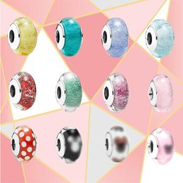 Beads Other Kakany Brand Romantic 925 Sterling Silver Starry Murano Crystal Iconic Glass Diy Original Small Jewellery Gift For WomenOther