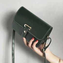 Evening Bags Women's Handbags Winter Designer Fashion Sewing Thread Shoulder Korean Shinny Leather Vintage Sling Bag