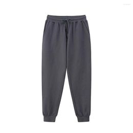 Men's Pants Solid Colour Joggers Sweatpants Men Casual Loose Gym Fitness Training Trousers Autumn Male Running Sport Cotton Trackpants