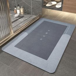Bath Mats Nordic Style Kitchen Mat Super Absorbent Floor Bathroom Carpet Household Non-slip Rug Door Modern Home Decor