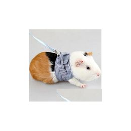 Other Pet Supplies Twolegged Chest Strap Outdoor Traction Rope Leash Clothes For Chinchilla Dutch Guinea Pig Breathable Cotton Co Dhw8Y