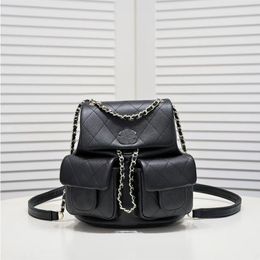 Luxus-Frauen-Taschen-Doppelrucksack-Taschenhandtasche 23P Mini-Mode 2 Größen können auch einzelne Umhängetaschen sein, alles Reiseeinkäufe mit großer Kapazität werden bevorzugt