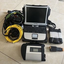 2024 for bmw icom next and mb star c4 2in1 diagnostic tool with 2tb ssd latest in cf19 military laptop full set