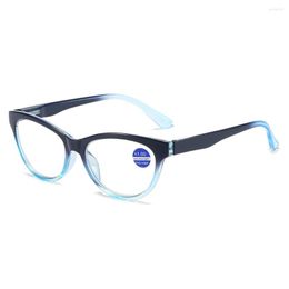 Sunglasses Fashion Anti-blue Progressive Presbyopic Glasses Men Women Thick Frame Diopters 1 1.5 2.0 2.5 3.0 3.5 4.0