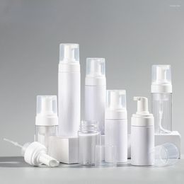 Storage Bottles 100ml/150ml/200ml Foaming Soap Bottle Empty Plastic Mousse Facial Cleanser Pump Refillable Lotion ShampooDispenser