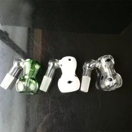 Hookahs Color point gourd external connector Wholesale Glass Hookah, Glass Water Pipe