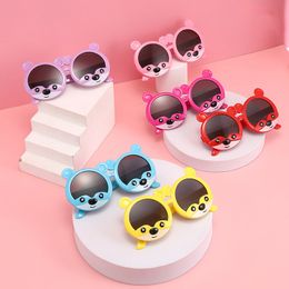 Kids Sunglasses Designer Cat Ear Fashion Sun Glasses Girls Cute Sunscreen Summer Beach Travel Eye Glasses Boys Sun Shades UV Protection Eyeglasses Eyewear BC508