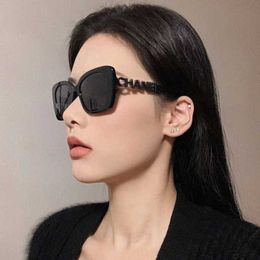 Top Luxury Designer Sunglasses 20% Off High-grade fashion Spicy girls small fragrance women Personalised concave shape street photo sunscreen