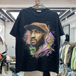 High Street Tees T Shirts Mens Oversize Shirt Suprior Hip Hop Embroidery US Size Oversized Tshirts Real Pics
